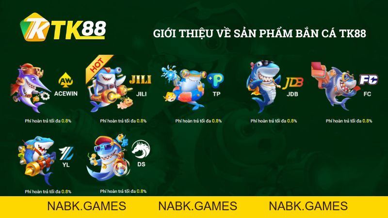 Bắn Cá TK88 – Sân Chơi Săn Cá Đổi Thưởng 3D Đỉnh Cao Số #1 - nabk.games