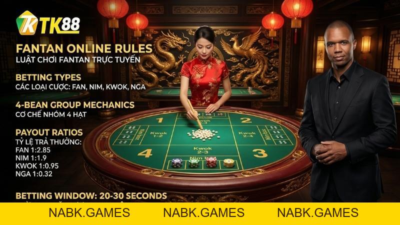 Fantan Online – Trò Chơi Dân Gian Phiên Bản Trực Tuyến Tại CasinoTK88 - nabk.games
