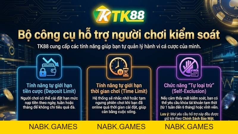 Chơi Có Trách Nhiệm TK88 – Giải Trí Lành Mạnh, An Toàn - nabk.games