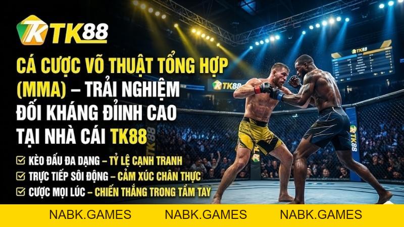 Cá Cược Võ Thuật Tổng Hợp – Sản Phẩm Nổi Bật Tại Thể Thao TK88 - nabk.games