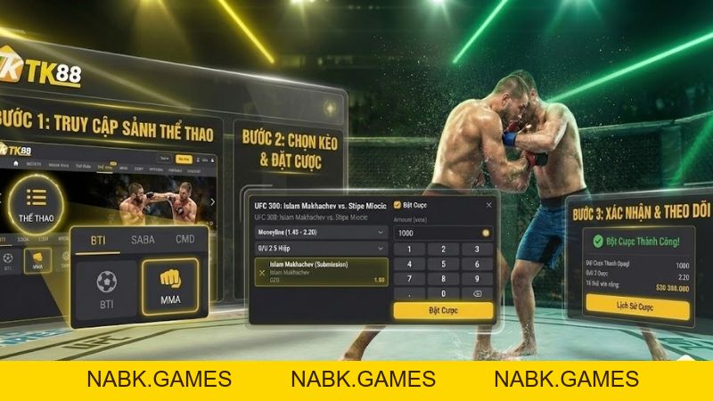 Cá Cược Võ Thuật Tổng Hợp – Sản Phẩm Nổi Bật Tại Thể Thao TK88 - nabk.games