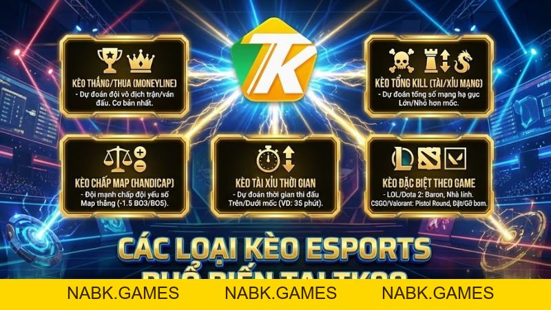 E-Sports TK88 - Cá Cược Thể Thao Điện Tử Hàng Đầu Cho Game Thủ Việt - nabk.games