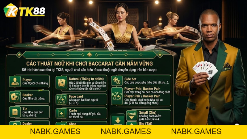 Baccarat Online – Trò Chơi Cá Cược Trực Tuyến Hàng Đầu Tại Casino TK88 - nabk.games