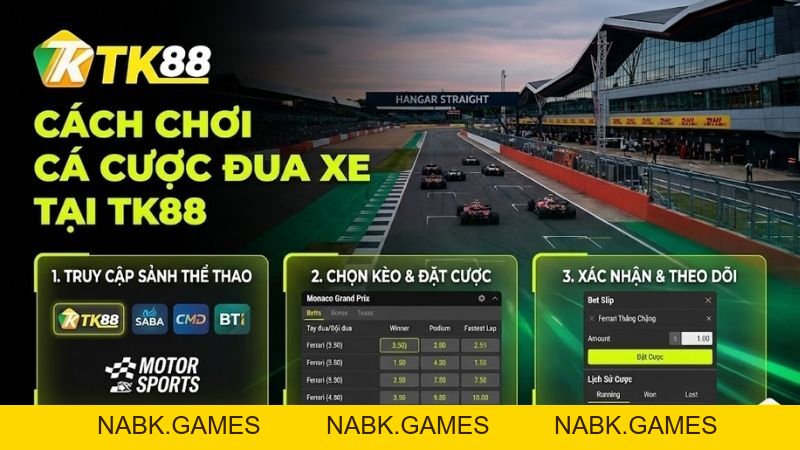 Cá Cược Đua Xe – Tốc Độ Đỉnh Cao, Cảm Giác Mạnh Mẽ Tại Nhà Cái TK88 - nabk.games
