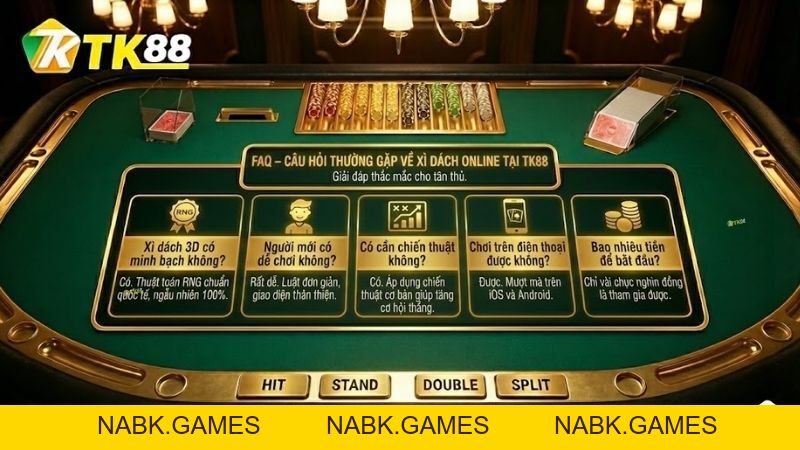Xì Dách Online – Trò Chơi Game Bài 3D Phổ Biến Nhất Tại TK88 - nabk.games