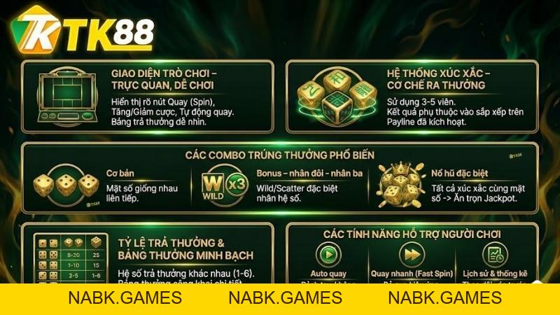 Nổ Hũ Xúc Xắc – Trò Chơi Nổ Hũ Hấp Dẫn & May Mắn Tại Nổ Hũ TK88 - nabk.games