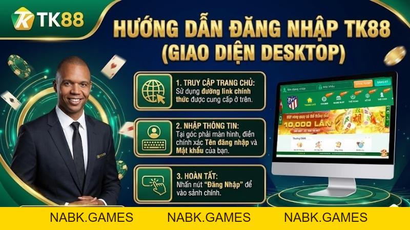Đăng Nhập TK88: Link Vào Mới Nhất 2026 & Cách Xử Lý Khi Bị Chặn - nabk.games