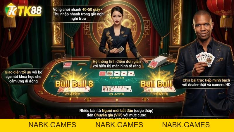 Ngưu Ngưu Online – Trò Chơi So Sánh Điểm Cực Hấp Dẫn Tại Casino TK88 - nabk.games