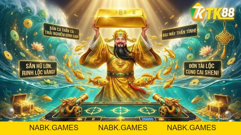 Bắn Cá Thần Tài – Game Săn Vàng, Săn Hũ Đỉnh Cao Tại TK88 - nabk.games