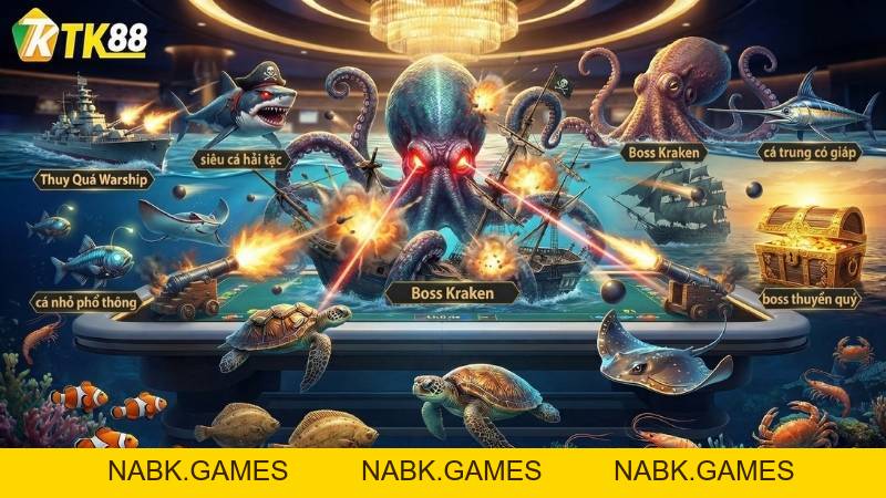Thuyền Quý Bắn Cá – Săn Kho Báu Với Chủ Đề Cướp Biển Thú Vị Tại TK88 - nabk.games