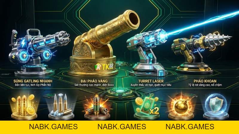 Bắn Cá Thần Tài – Game Săn Vàng, Săn Hũ Đỉnh Cao Tại TK88 - nabk.games