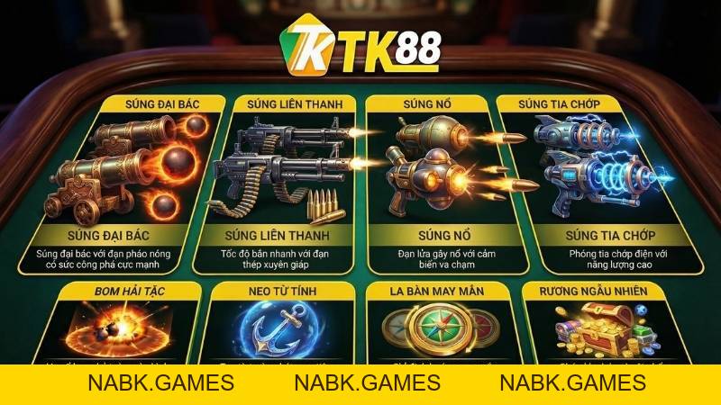 Thuyền Quý Bắn Cá – Săn Kho Báu Với Chủ Đề Cướp Biển Thú Vị Tại TK88 - nabk.games