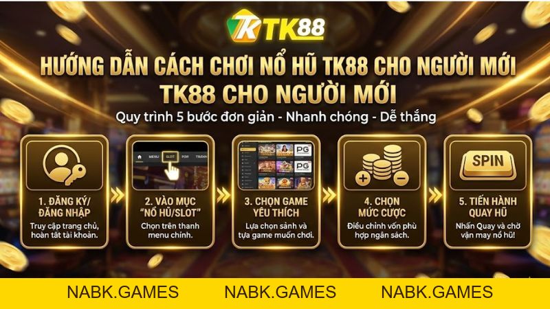 Nổ Hũ TK88 – Sân Chơi Quay Hũ Trực Tuyến Jackpot Khủng Nhất 2026 - nabk.games