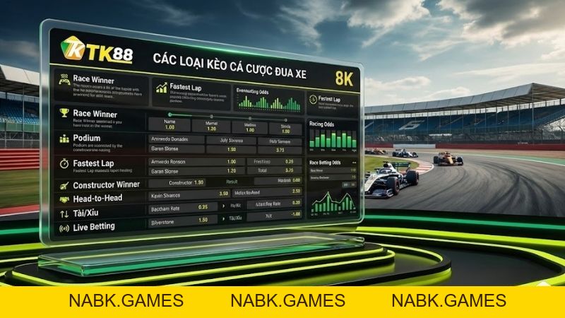 Cá Cược Đua Xe – Tốc Độ Đỉnh Cao, Cảm Giác Mạnh Mẽ Tại Nhà Cái TK88 - nabk.games