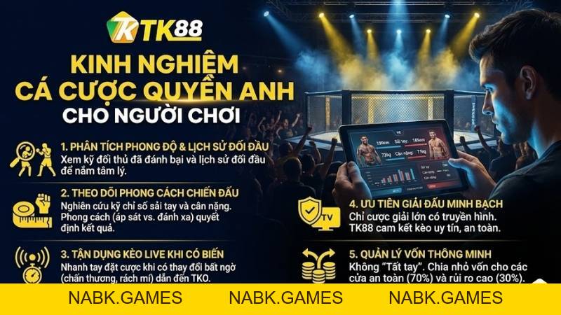 Cá Cược Quyền Anh – Môn Thể Thao Đối Kháng Đỉnh Cao Tại Nhà Cái TK88 - nabk.games