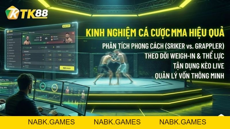 Cá Cược Võ Thuật Tổng Hợp – Sản Phẩm Nổi Bật Tại Thể Thao TK88 - nabk.games
