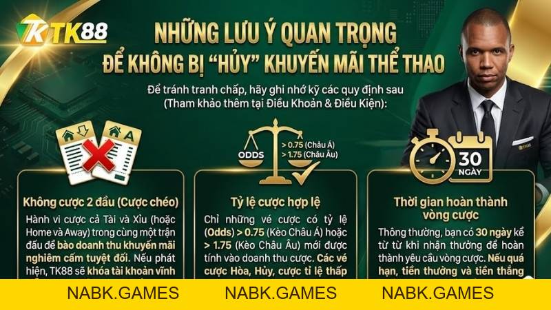 Khuyến Mãi Thể Thao TK88: Bảo Hiểm Vốn 100% & Hoàn Trả Lên Đến 10TR - nabk.games