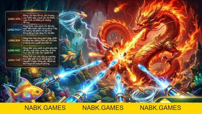 Bắn Cá Ngũ Long – Game Bắn Cá Với Chủ Đề Rồng Đầy Thú Vị Tại TK88 - nabk.games