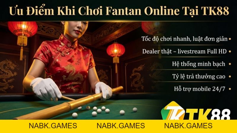 Fantan Online – Trò Chơi Dân Gian Phiên Bản Trực Tuyến Tại CasinoTK88 - nabk.games