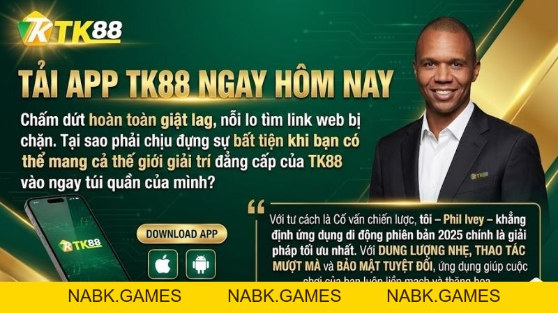 Tải App TK88: Link Chính Chủ IOS/Android & Nhận Thưởng 88K - nabk.games