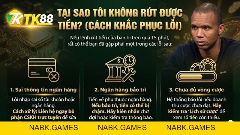 Rút Tiền TK88: Hướng Dẫn 3 Bước