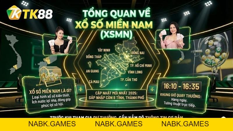 Xổ Số Miền Nam (XSMN) - Xem Kết Quả & Đánh Lô Đề Online Tại TK88 - nabk.games